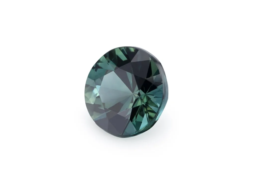 0.75ct Parti Sapphire, Round gemstone