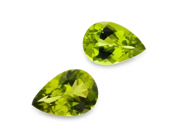 8.32ct Green Peridot, Pear Shape cut gemstone