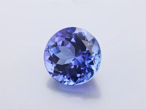 4.4ct Purple Tanzanite, Round cut gemstone
