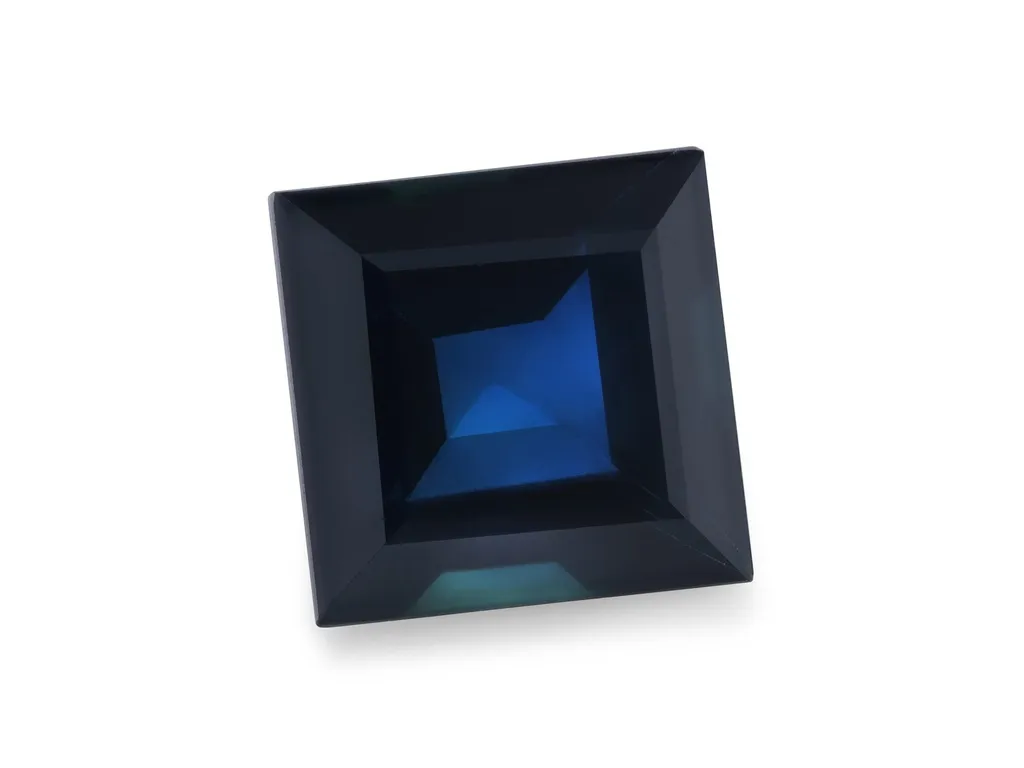 2.63ct Blue Sapphire, Square gemstone