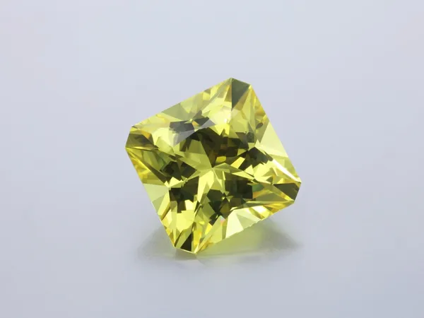 6.24ct Yellow Sapphire, Radiant Cut gemstone