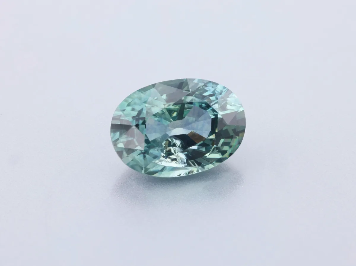 1.14ct Parti Sapphire, Oval gemstone
