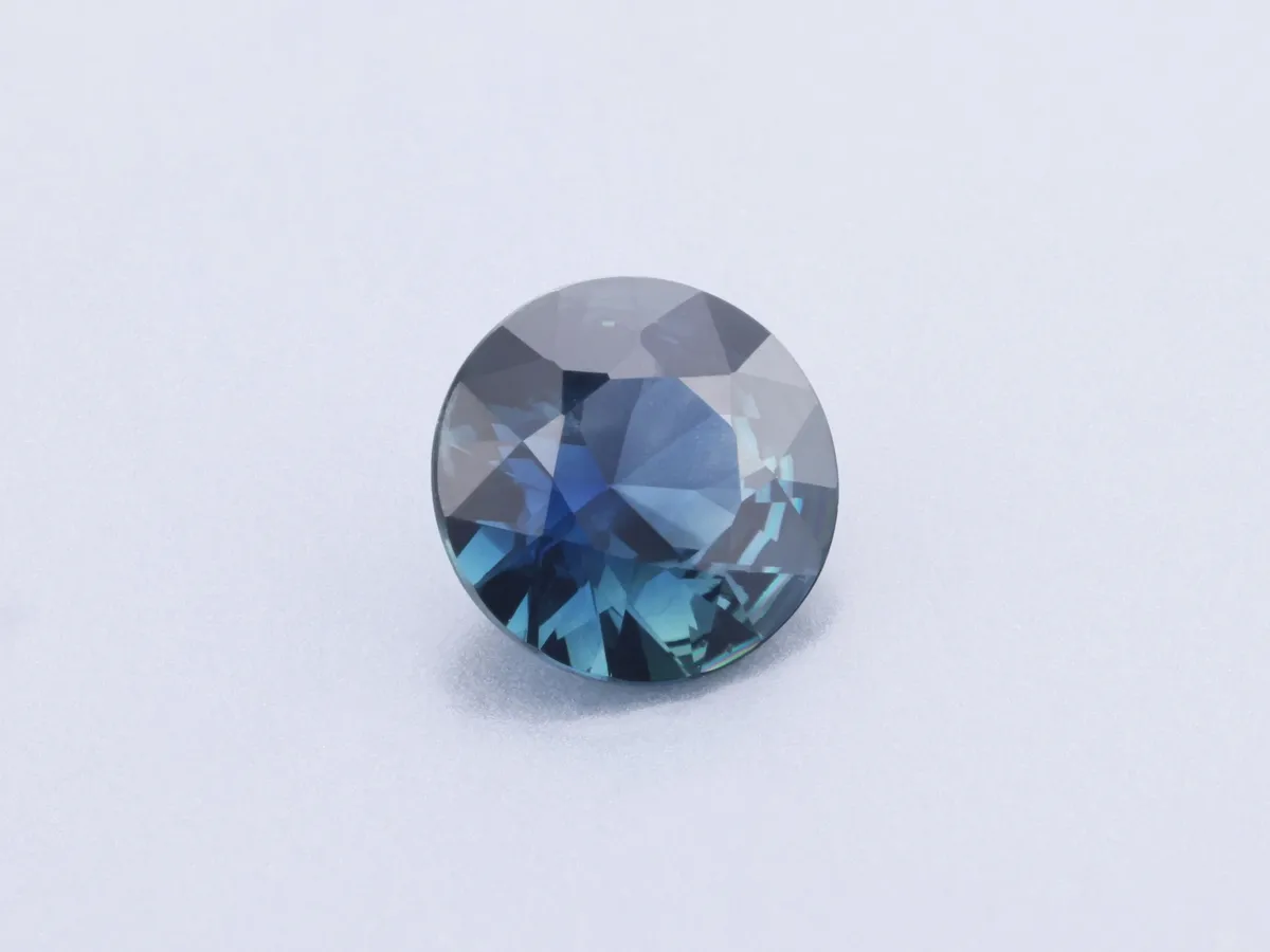 0.83ct Blue Sapphire, Round gemstone