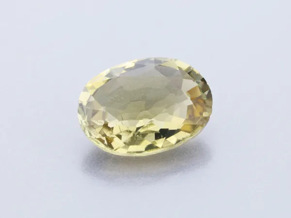0.67ct Parti Tourmaline, Oval cut gemstone
