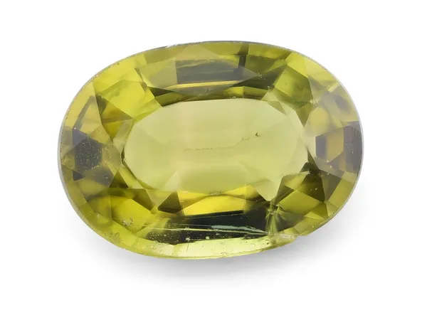 1.14ct Green Tourmaline, Oval cut gemstone