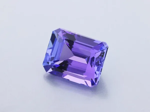 3.09ct Purple Tanzanite, Emerald Cut gemstone