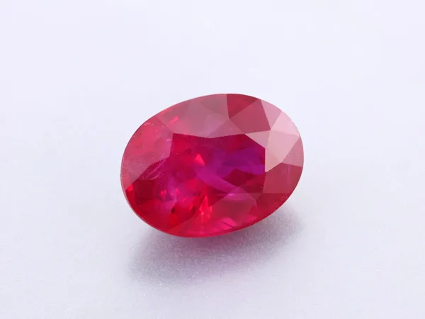 1.15ct Red Ruby, Oval cut gemstone