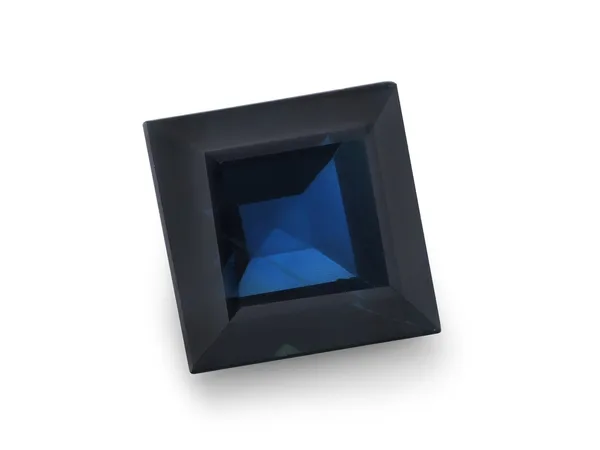 2.29ct Blue Sapphire, Square cut gemstone