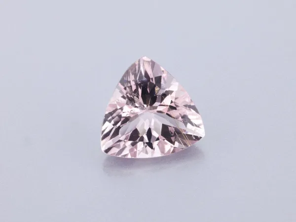 1.18ct Pink Morganite, Trilliant cut gemstone