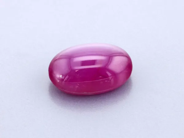 3.14ct Red Ruby, Cabochon cut gemstone