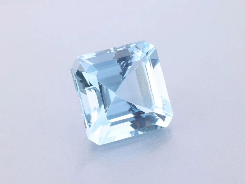 5.03ct Blue Aquamarine, Emerald Cut gemstone