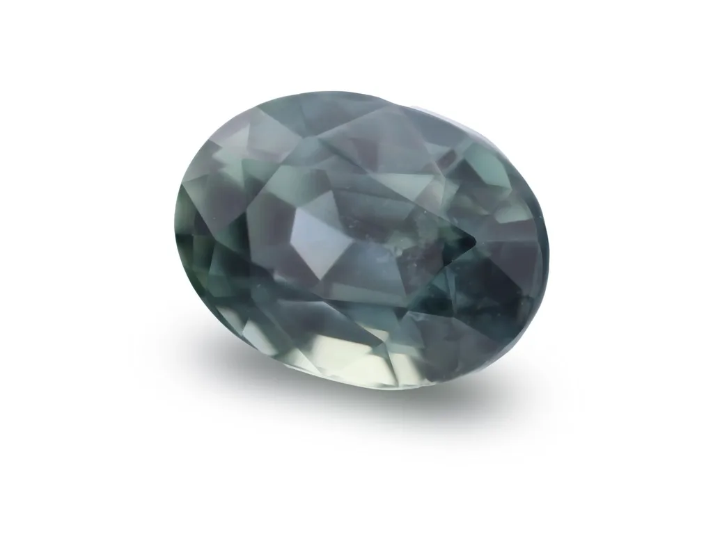 1.55ct Parti Sapphire, Oval gemstone