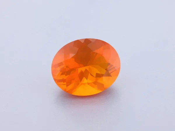 2.34ct Orange Opal, Oval cut gemstone