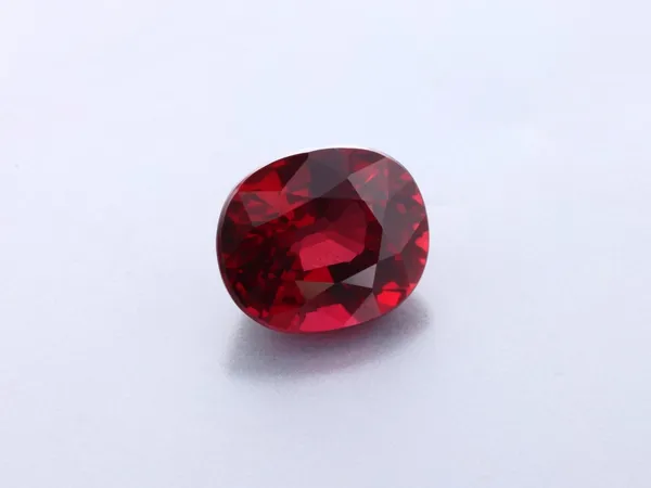 1.27ct Red Ruby, Oval cut gemstone